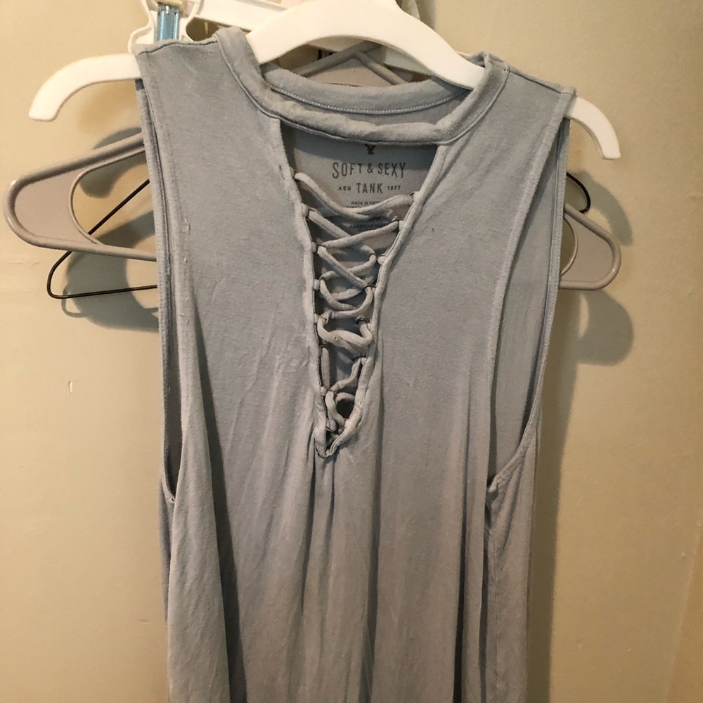 Lace Up Tanktop